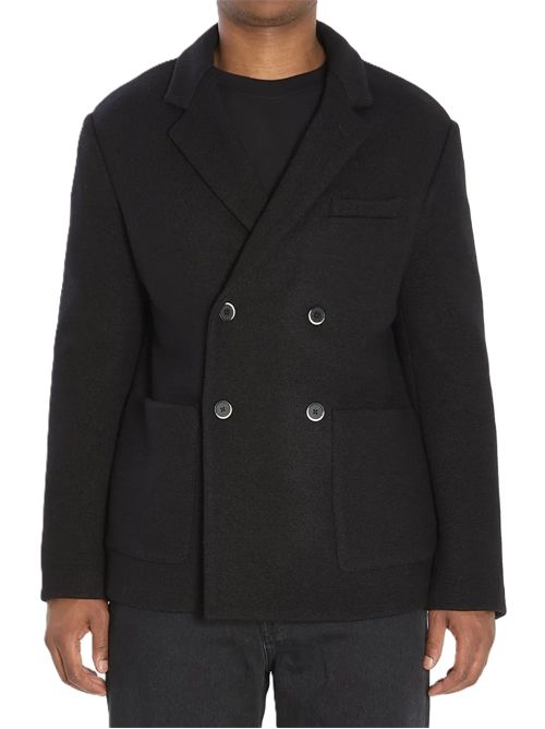 Barena Caban doppiopetto Barena | CSU52260458590 NERO